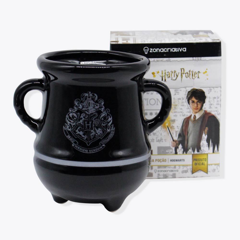 Caneca 3D Poção Hogwarts Prata - Harry Potter — imagem 2 de 2