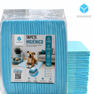 Tapete Higiênico Premium Descartável Para Pet Cachorro Dog Rápida Absorção Não Deixa Cheiro de Mijo Diversos Tamanhos
