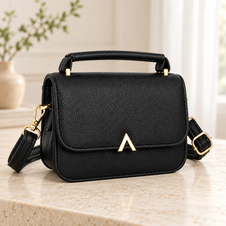 Bolsa Feminina Transversal de Mão Pequena Casual Moda Tendência Alça Longa