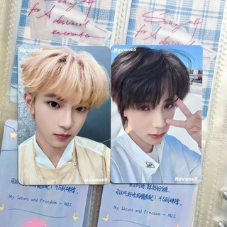 Xiaohongshu mesmo estilo Wang Jiejie Mu Zhicheng Mercadoria Mu Mu Photocard Celebridade caseira Coleção de mercadorias f