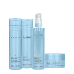 Kit Cadiveu Professional Hydra Pro - Shampoo Condicionador Mask e Leave-in (4 produtos)