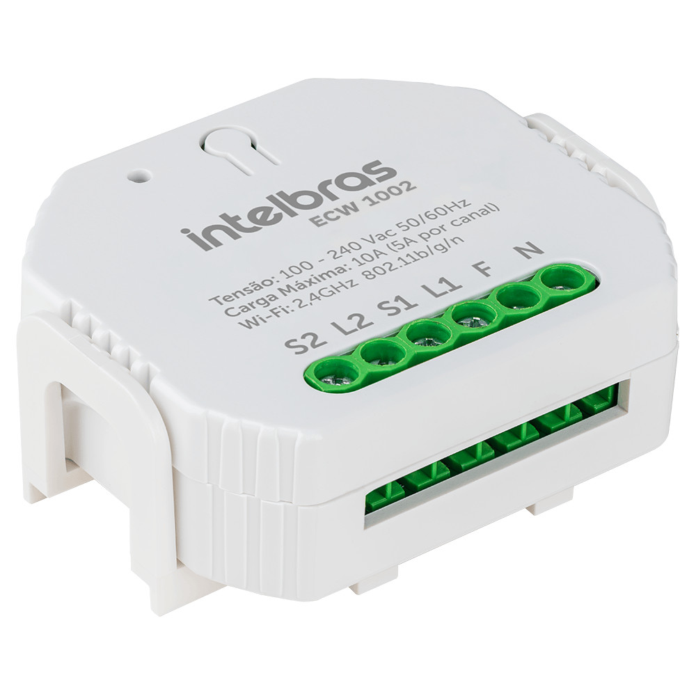 Minicontrolador Inteligente WI-FI 2 Canais ECW 1002 Intelbras · foto 2