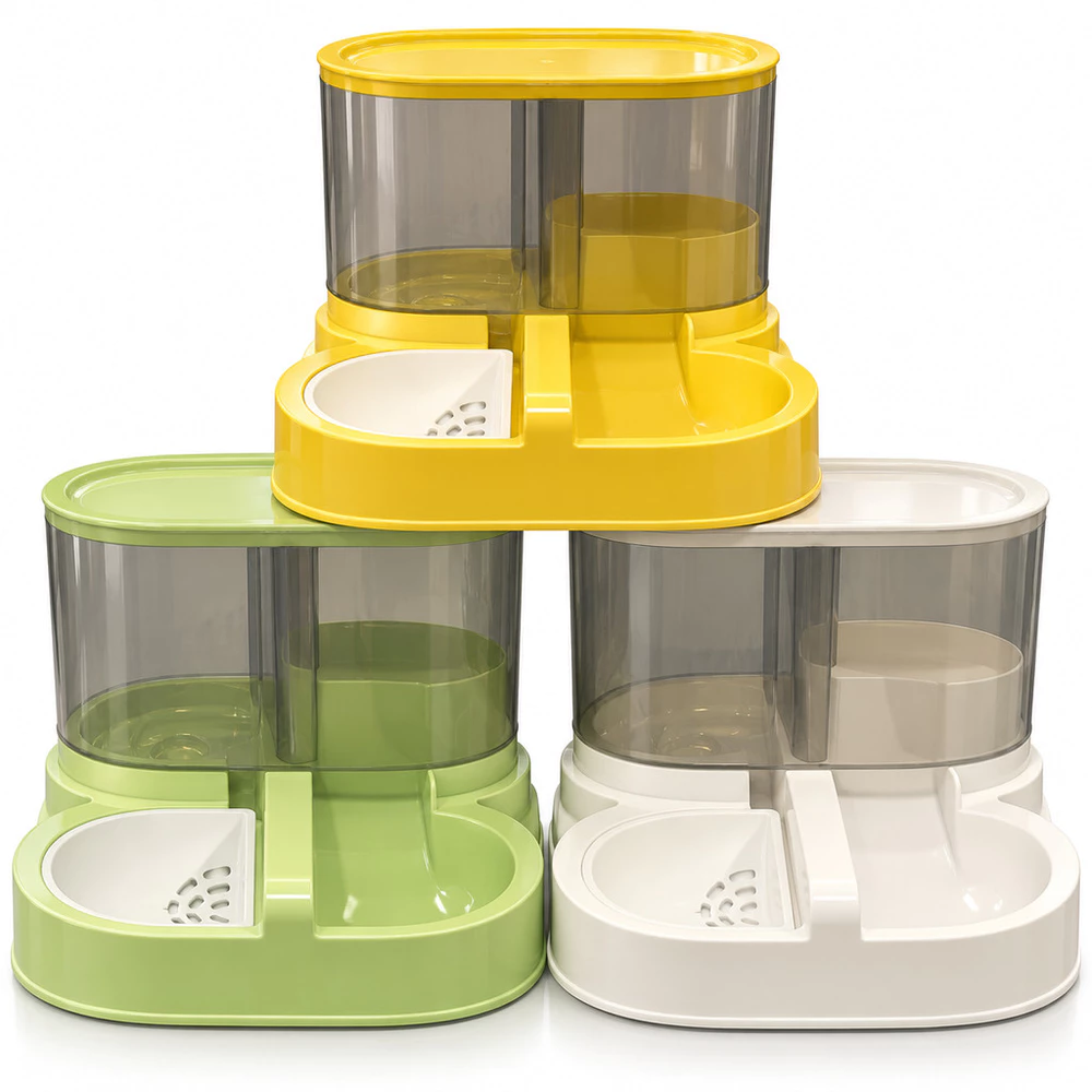 Comedouro/Bebedouro para Pet Automático 1L + 700g