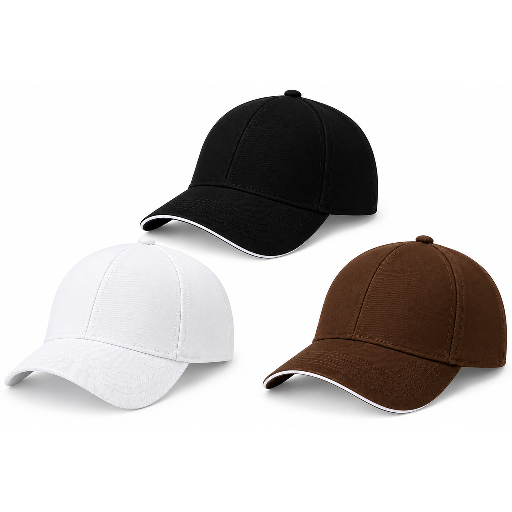 Boné Liso Unissex Aba Curva Ajustável Baseball Casual Várias Cores — imagem 2 de 2