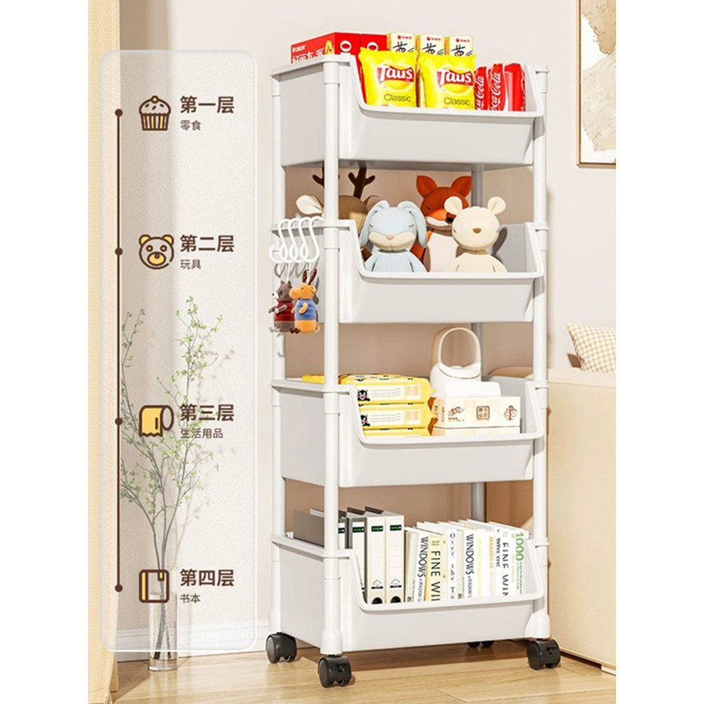 Combinação gratuita estante rack de chão sala estar casa removível estante rack de armazenamento expositor Multi-camada 