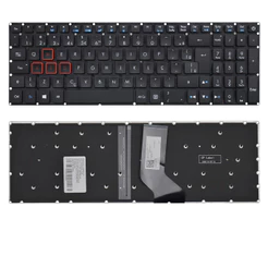 Teclado para Notebook compatível com Acer Part Number PK131TY1B28 ABNT2
