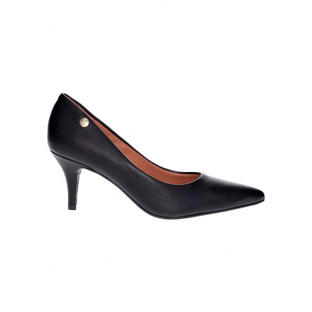 Scarpin Vizzano Feminino Salto Baixo Fino Palmilha Comfy Macia Original