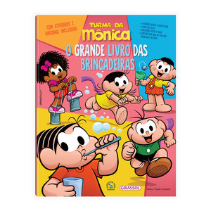 Livro Turma da Mônica - O grande livro das brincadeiras - Livros Sorocaba