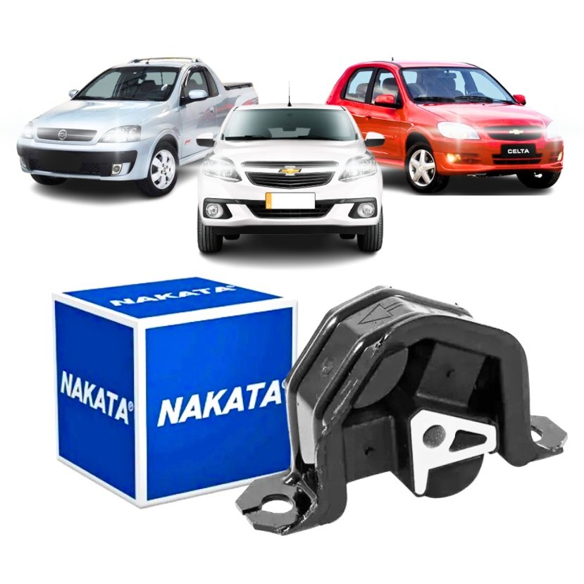 Coxim Motor Traseiro Celta Agile Corsa Prisma Montana Nakata