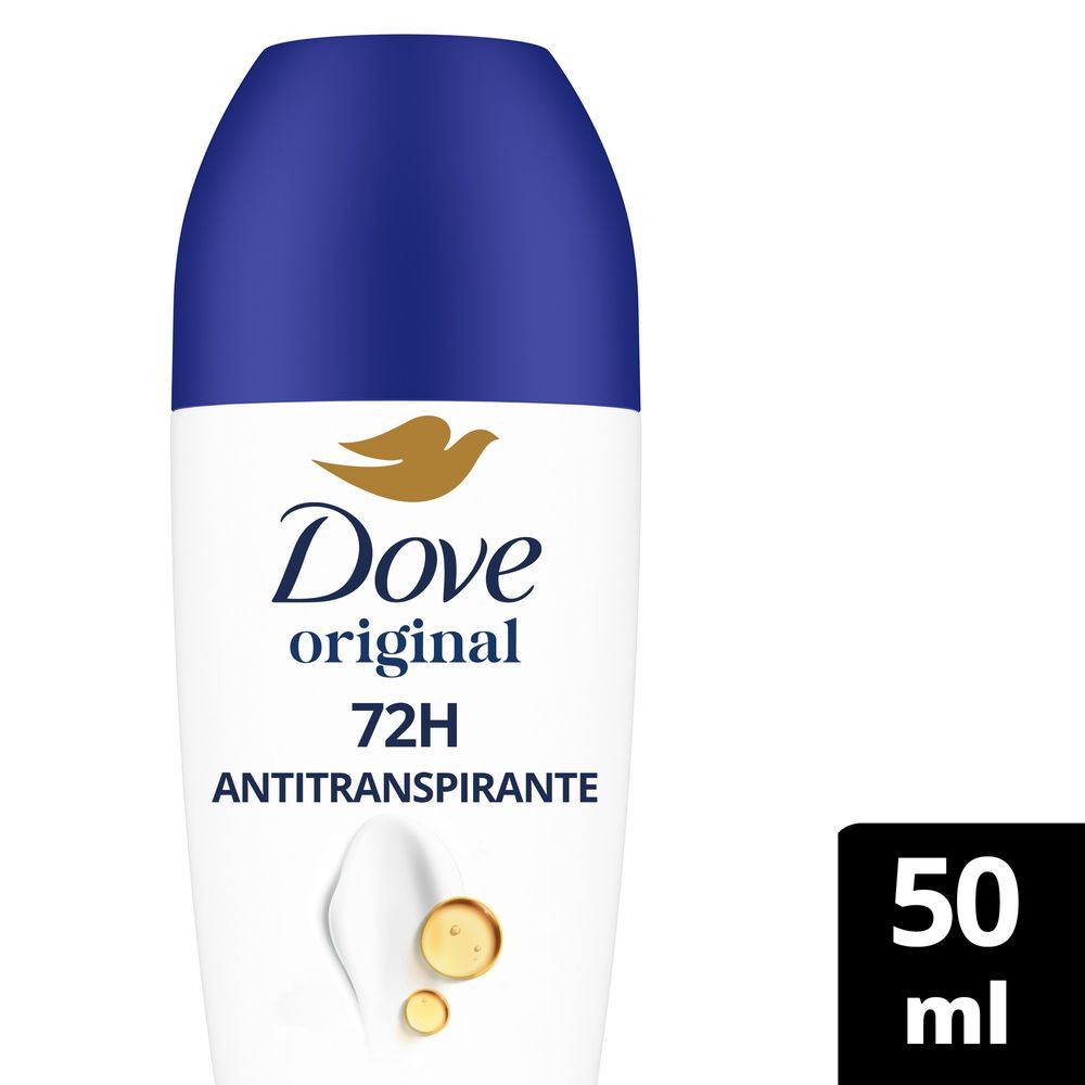 Desodorante Antitranspirante Roll-on Dove Original 50ml em Oferta na Shopee