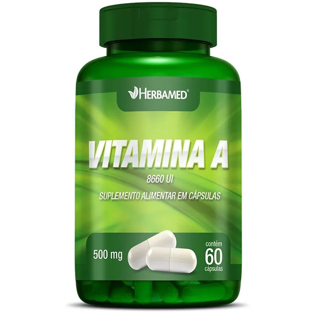 Vitamina A 8660Ui - 60 Cápsulas - Herbamed em Oferta na Shopee