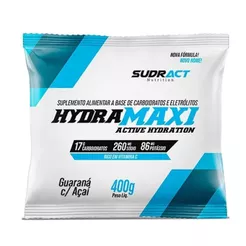 Hydramaxi Isotônico em Pó - 400g Refil Guaraná com Açaí - Sudract Nutrition