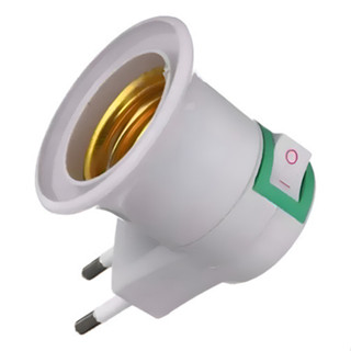 Soquete Bocal E27 Adaptador Lâmpada Tomada Liga E Desliga Branco Bestfer em Oferta na Shopee
