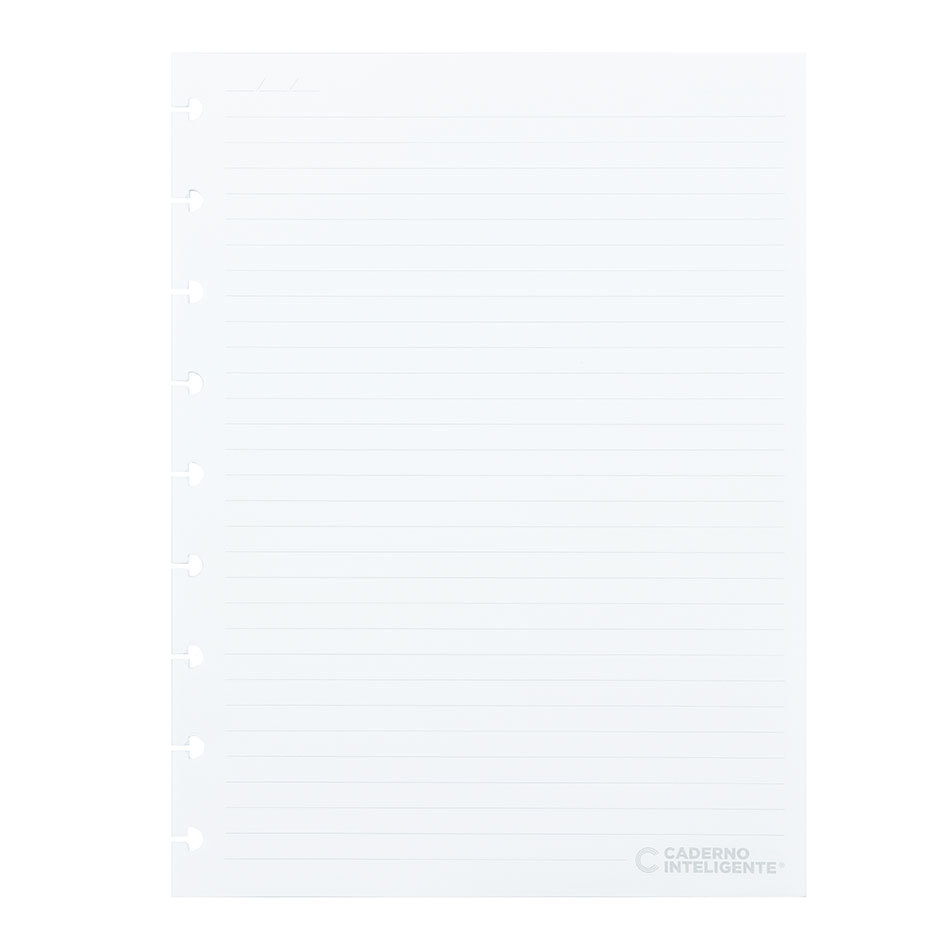 Bloco refil médio pautado 90g com 50 folhas CIRM3003 Caderno Inteligente em Oferta na Shopee