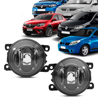 Par Farol De Milha Neblina Sandero Logan 2015 2016 2017 2018 2019 2020 em Oferta na Shopee