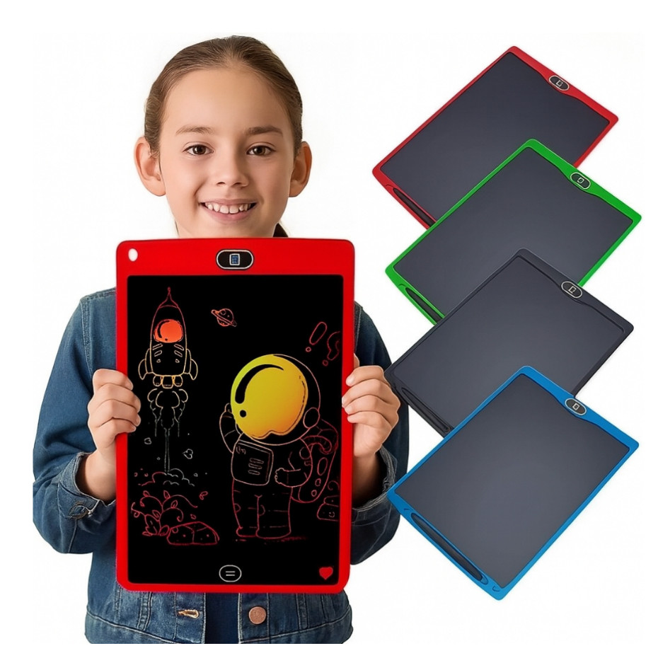 Lousa Mágica Tela Lcd Tablet Infantil De Escrever E Desenhar 8.5/10.5/12 Polegadas Brinquedo