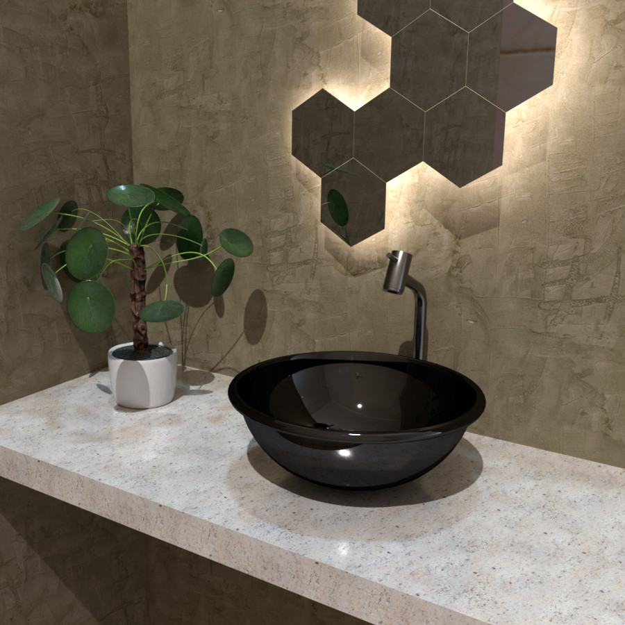 Cuba Banheiro Preta Sobrepor: Onde Comprar | BuscaProdutos