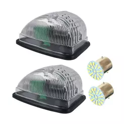 PAR LANTERNA LED TETO COMPATÍVEL CAMINHÃO VOLVO JACARÉ 12V