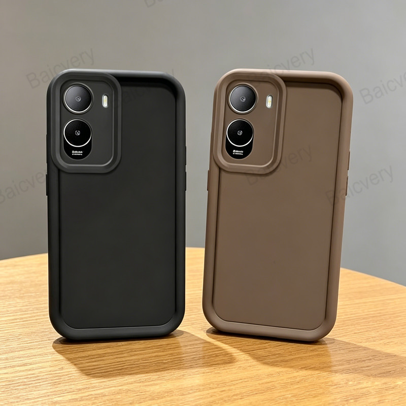 Moda À Prova De Choque Caso Para Redmi A7 Pro Xiaomi POCO C85X 5G C81 4G Borda Proteção Silicone TPU Macio Capa Traseira