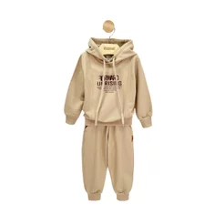 Conjunto Menino Blusão c/ Capuz e Calça Moletom Forward - Angerô