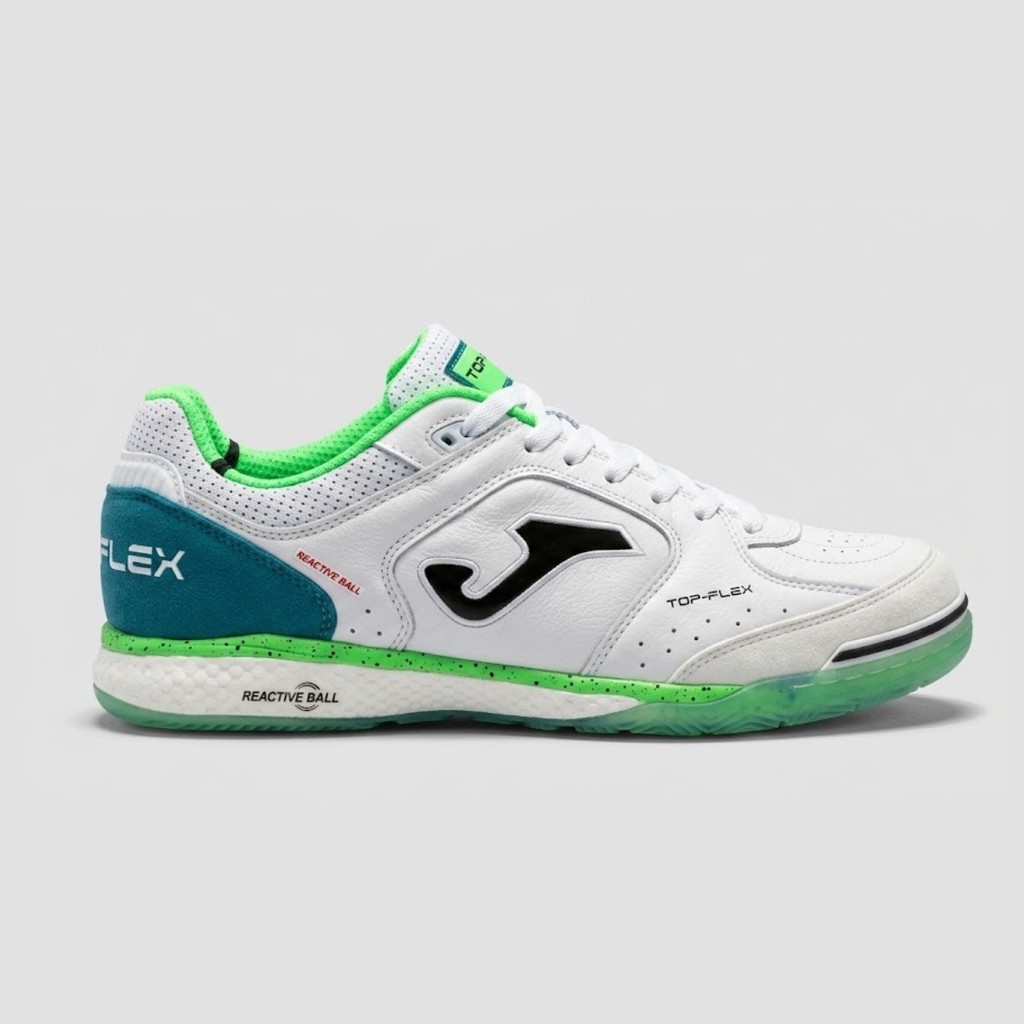 Chuteira Tênis Futsal Joma Top Flex Rebound Original Branca