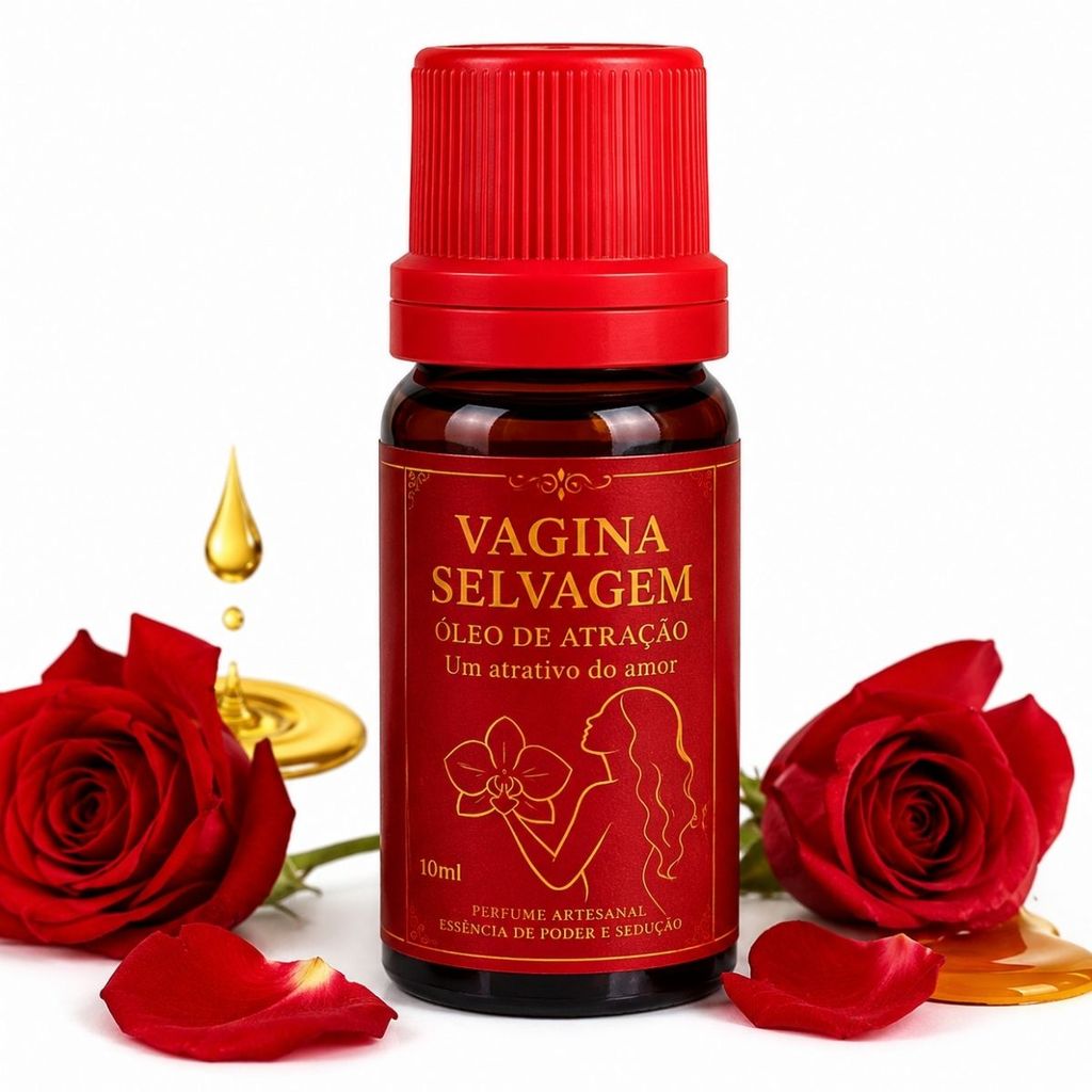 Óleo Atração Selvagem 10ml Para Sedução e Atração Unidade