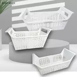 OLL Cesta De Freezer , Peito Inodoro , Armazenamento Carga Pesada , Organizador De Geladeira , Acessórios De Cozinha BR
