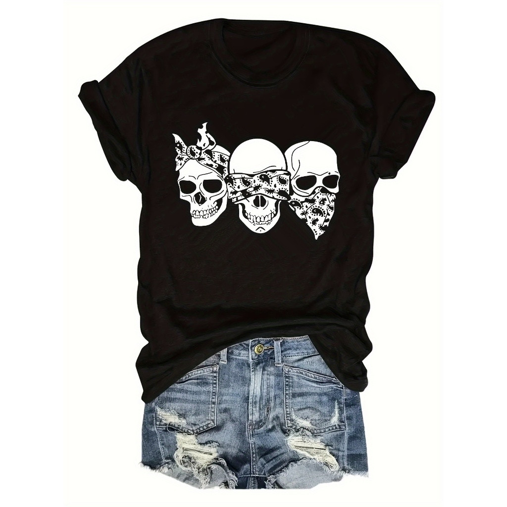 [Camiseta Premium em Algodão Puro]LA T-Shirt Oversized Feminina Camiseta Básica Blusa Estampada Verão Tendência 100% Alg