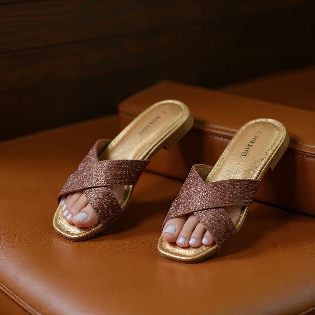 Chinelo Feminino Califórnia Brilho Antiderrapante Casual 34 ao 39 — Achadinhos  Marcia