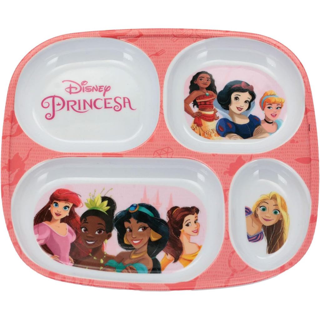Prato Divisória 24,5 cm - Princesas