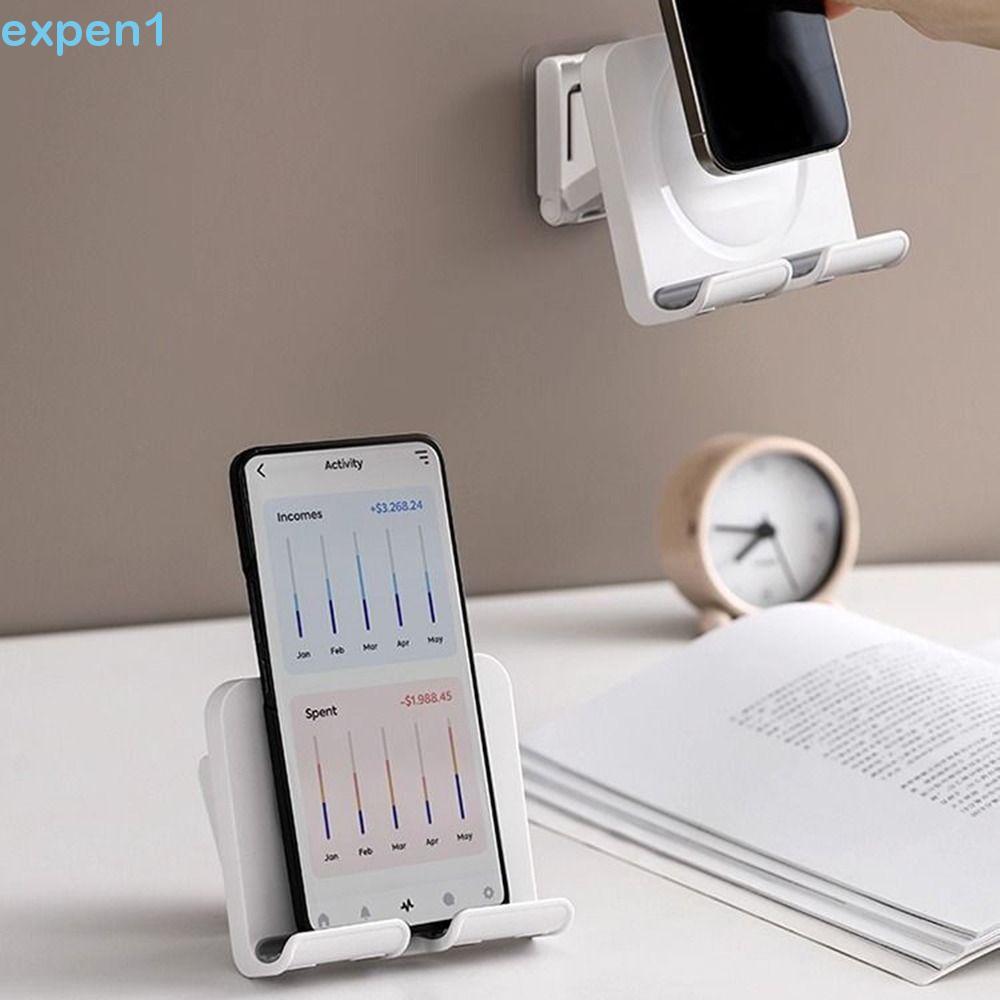 Suporte De Montagem Em Parede EXPEN , Telefone Suspenso Flexível Extensível Removível Ajustável Para Tablet De Mesa