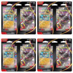 BLISTER QUÁDRUPLO BINACLE MEGA EVOLUÇÃO ESCURIDÃO ABSOLUTA ME05 COPAG POKÉMON TCG BOOSTER CARTA PACK