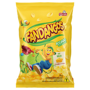 Salgadinho Queijo Elma Chips Fandanos