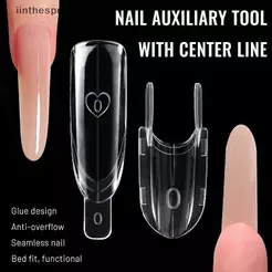 Moldes De Forma De Unha DHC Formato De Roet 120 Unidades Para Gel Perfeitamente Em Unhas Acrílicas F