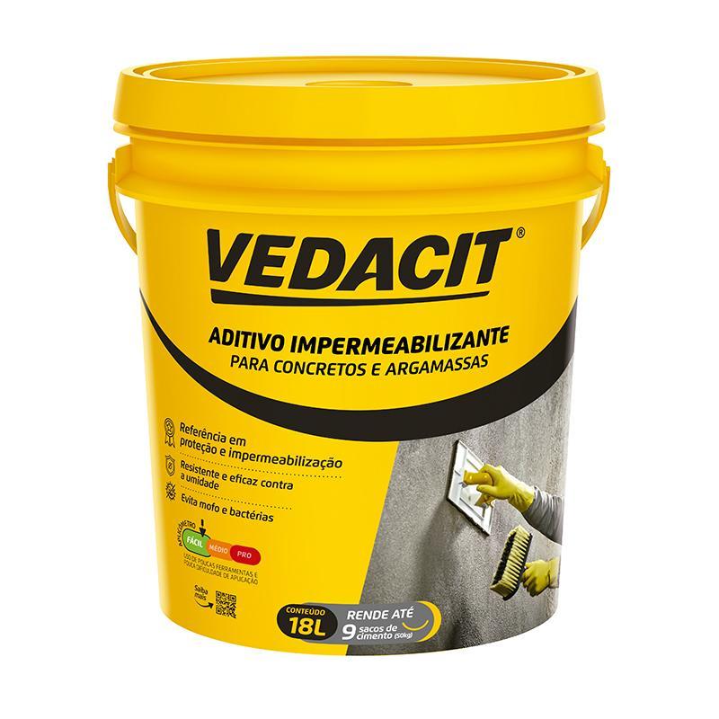 Impermeabilizante Argamassa E Concreto 18Litros Vedacit