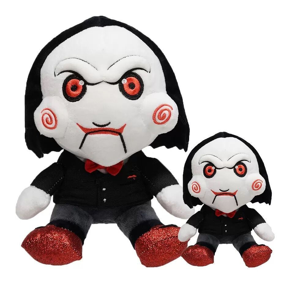 Brinquedo de pelúcia de 18-30 cm do filme de terror "Chainsaw Man" - Assassino Billy - Almofada macia WSQN PAAA