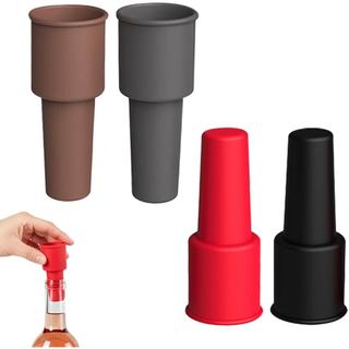 Rolhas para garrafas de vinho, 2026 novas rolhas reutilizáveis para vinho espumante, rolhas para vinho, seladores de gar