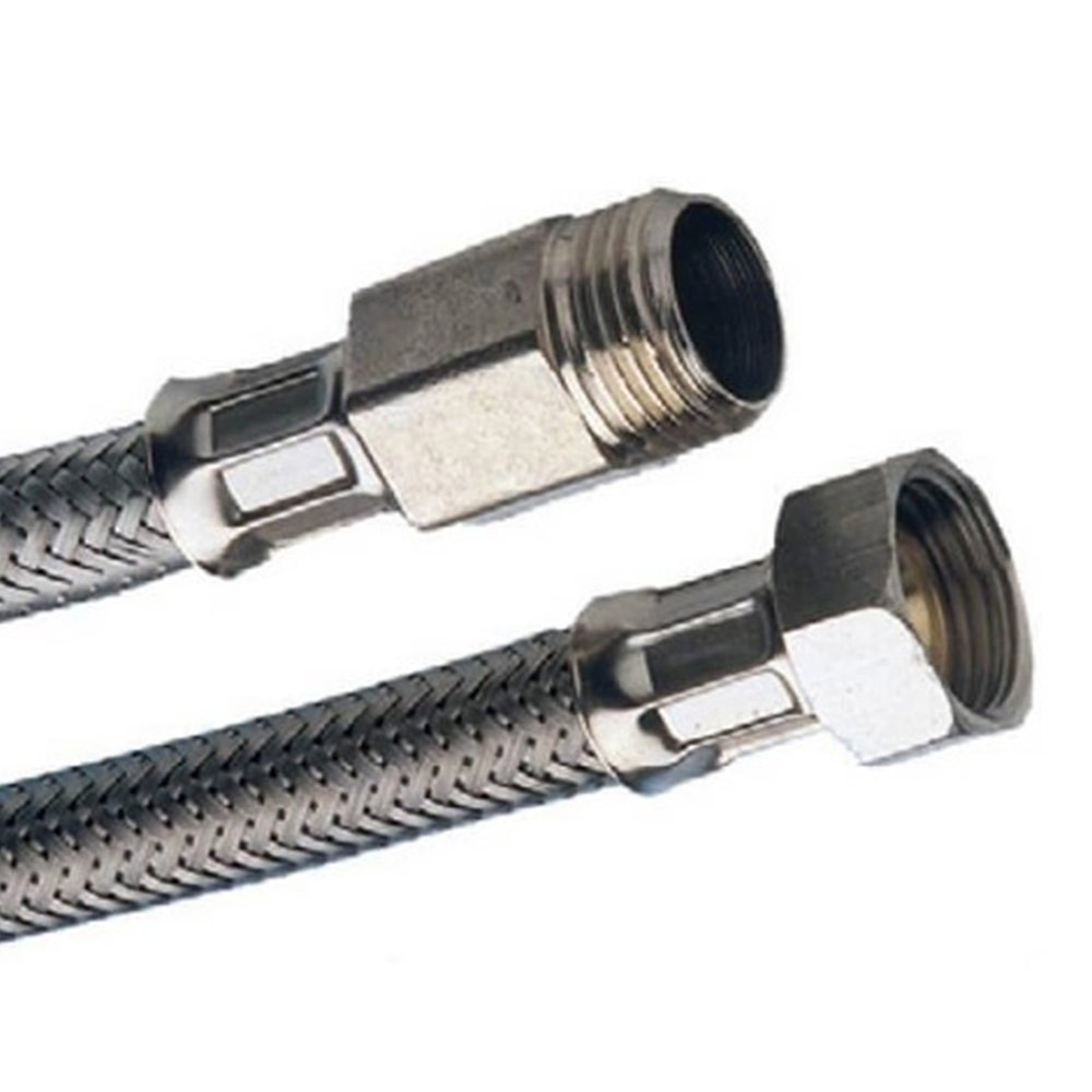 Kit 5 Engate Mangueira Flexível Trançado 60cm Alta Pressão — imagem 2 de 2