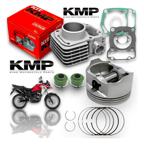 Kit Cilindro Pistão Xre 190 16-24 Original Kmp