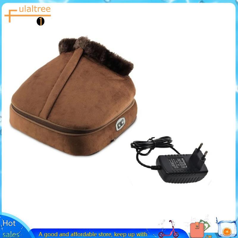 Inverno Aquecido Botas De Massagem Pé Mais Quente Sapatos Elétricos Plugue Da Ue Interior Casa Alta Superior Sistema Aqu