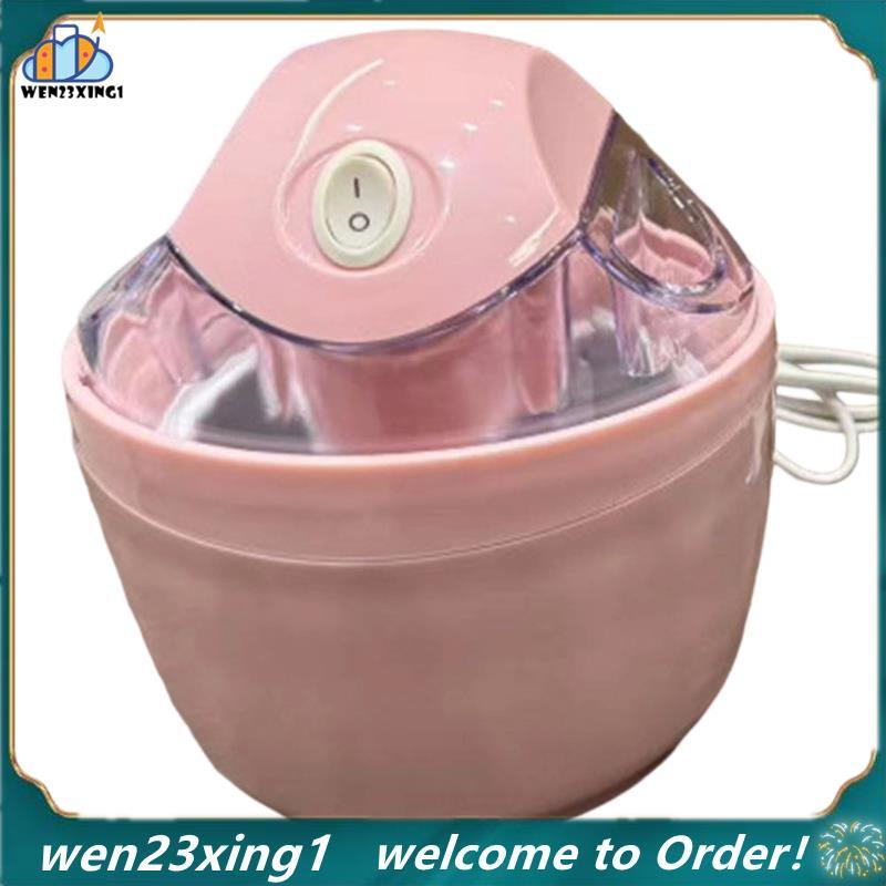 [Wen-Shop] DIY Sorveteira 0.5L Elétrica Automática Doméstica Máquina De Smoothie De Iogurte US Plug 01