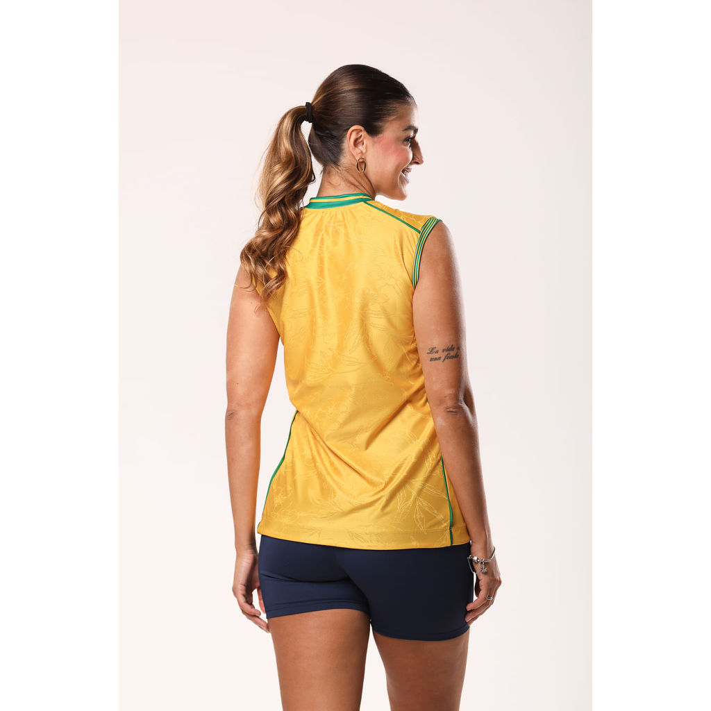 Regata Jogo 1 2026 Vôlei Oficial Brasil Feminina Volt · foto 2
