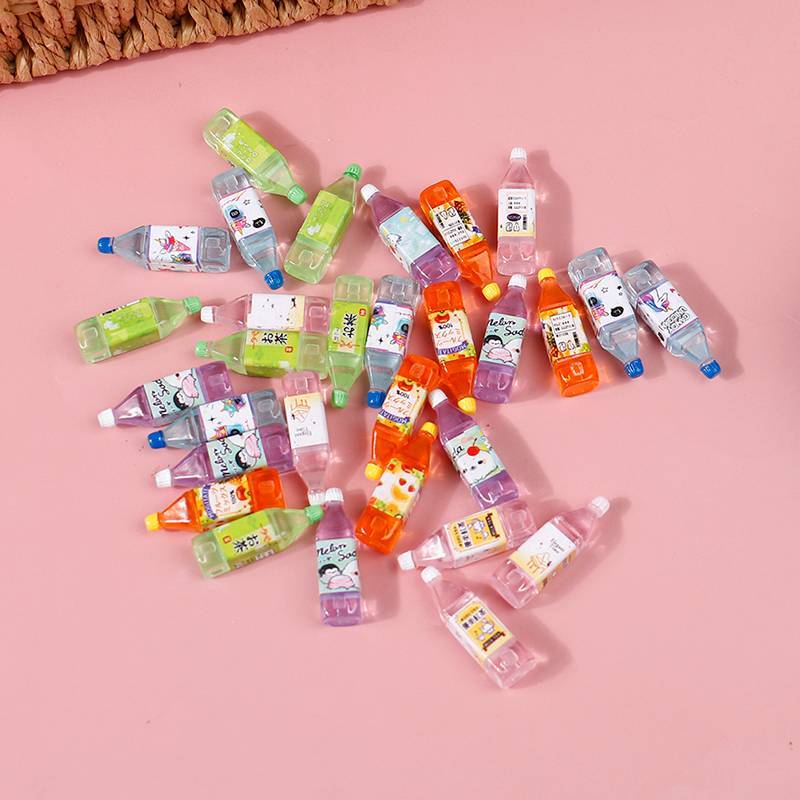 ADAWA 5 Pcs Casa De Bonecas Em Miniatura Comida Jogar Suco Japonês Chá Bebida Modelo Adereços Conjunto De Vida Meu
