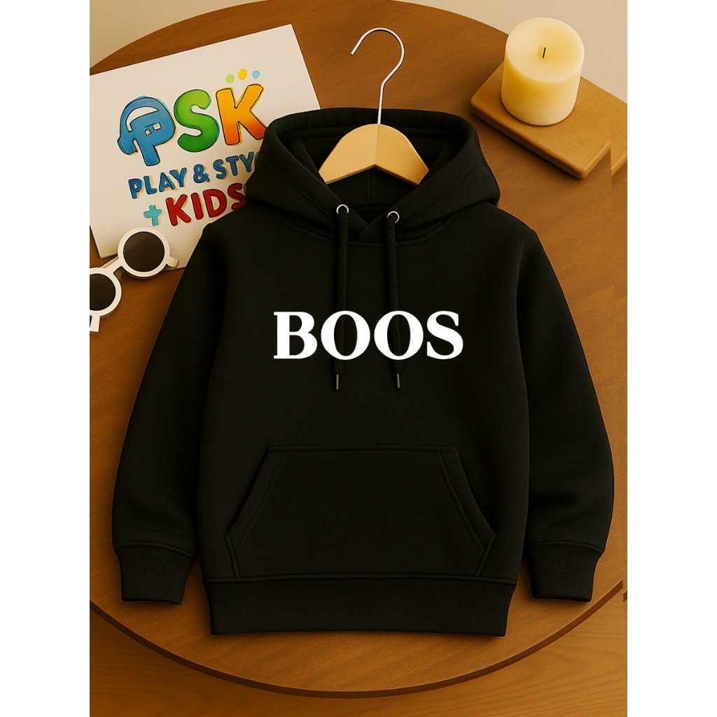 Blusa Moletom Masculino Estampado Boos Infantil Feminino 100% Algodão Premium Reforçado