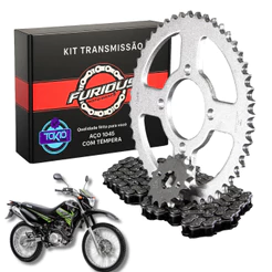 KIT RELACAO XTZ 125 2002 A 2016 TRANSMISSÃO