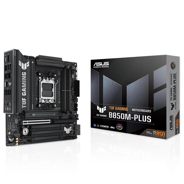Placa Mãe Asus TUF Gaming B850M-PLUS, Chipset B850, AMD AM5