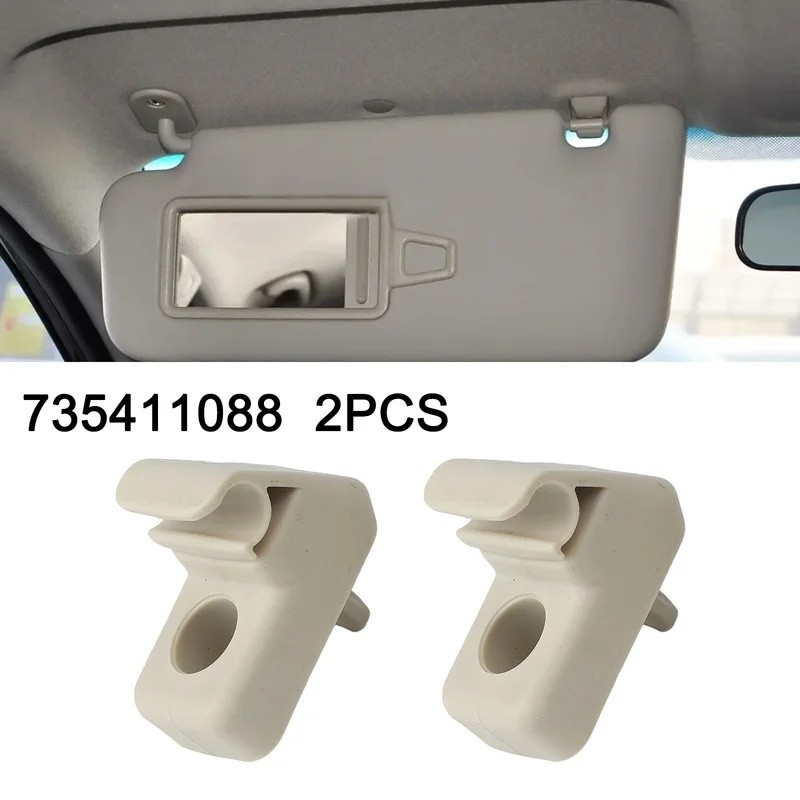 Interior Do Carro Viseira De Sol Montar Suporte Bege Instalação Direta Fácil De Usar Feito De ABS Prático E Confiável Pa