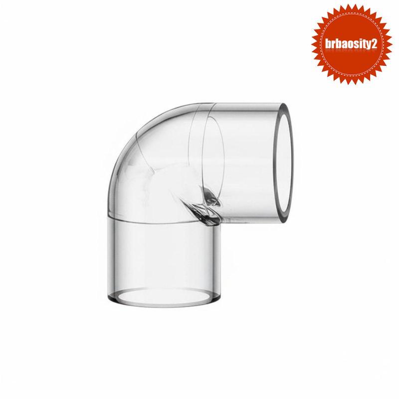 [Brbaosity2] Tubo De Cotovelo De Aquário , Conector Acrílico Transparente , Acessório De Tubulação Modular Para Filtrage