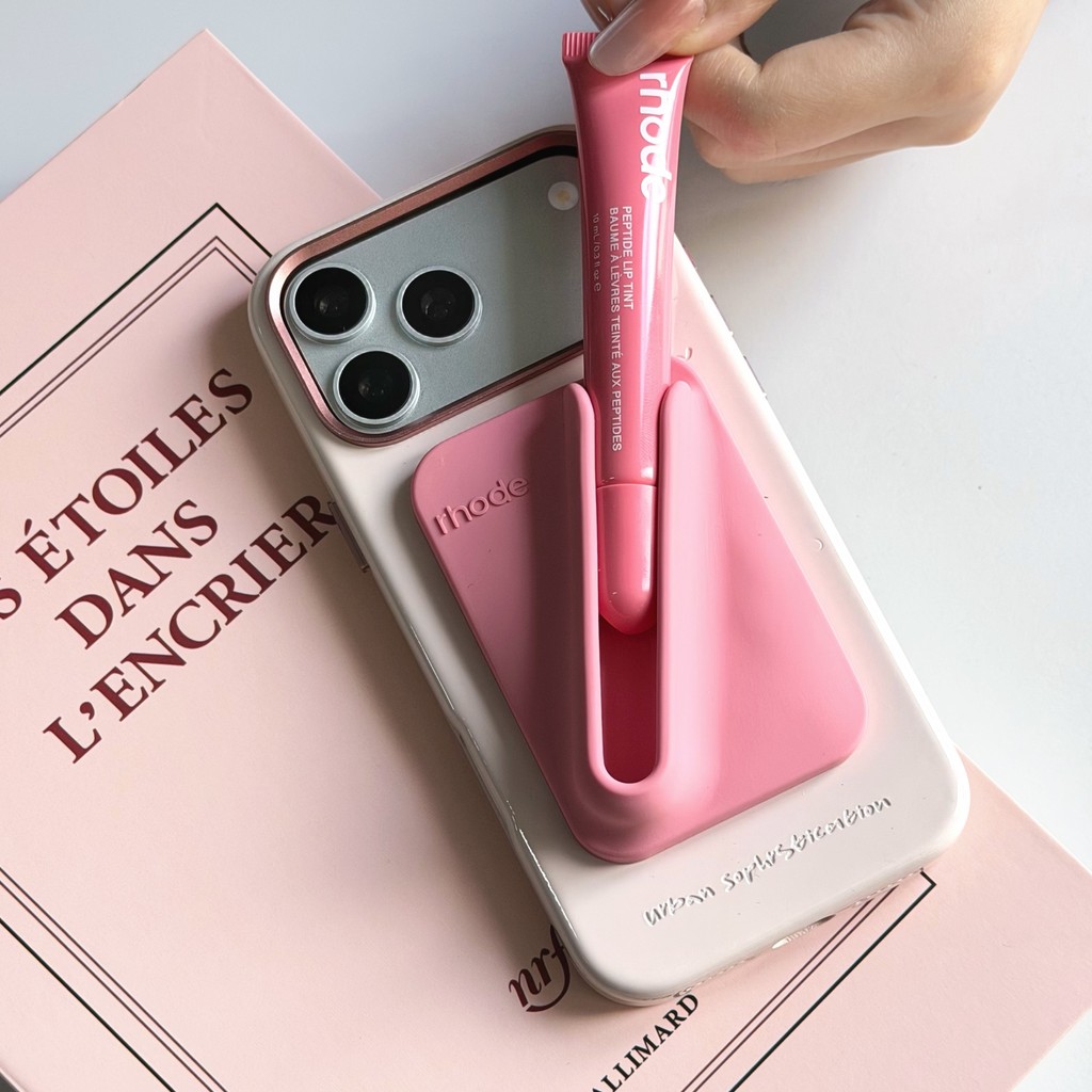 Suporte Magnético De Silicone Macio Rhode De Cor Sólida Para Capa MagSafe iPhone