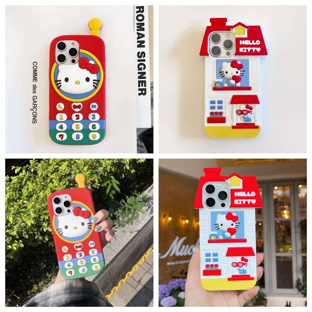 Casa de gato Big Brother dos desenhos animados 13 adequada para 15promax mão iphone1416 conjuntos Anti-Apple kt caso de 